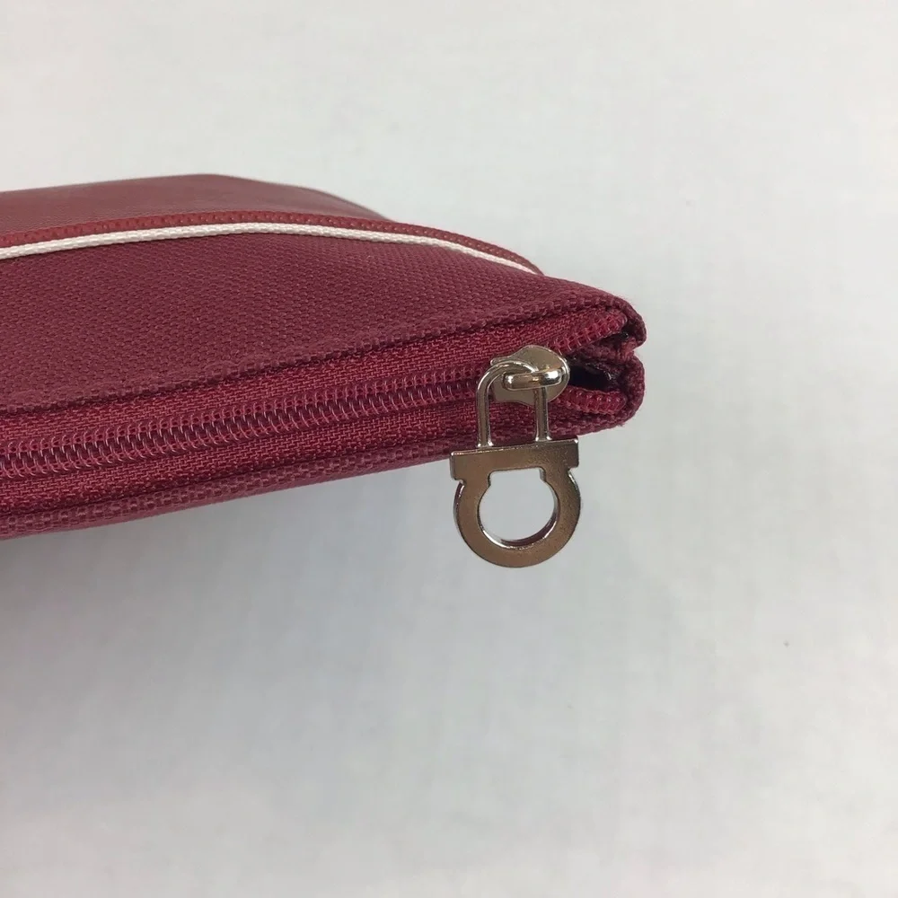 Salvatore Ferragamo Maroon Travel Bag
